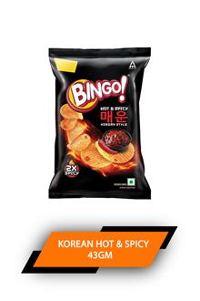 Bingo Korean Hot & Spicy 43gm
